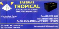 BATERIAS TROPICAL